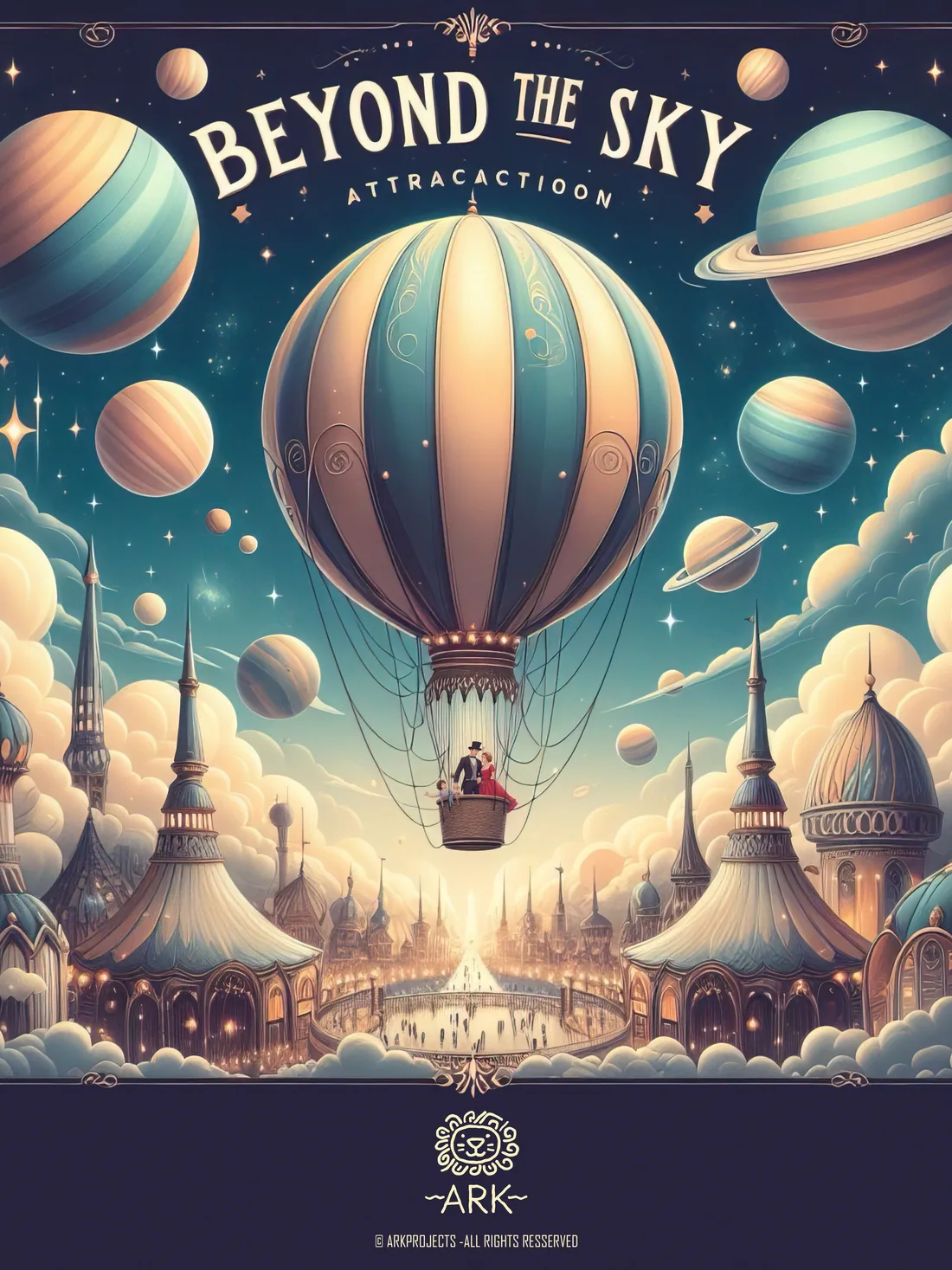 Beyond The Sky — dome show poster